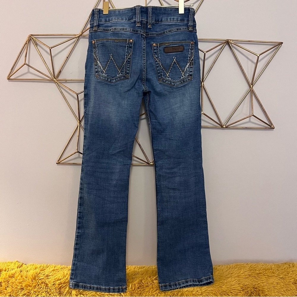 Wrangler Y2K Women’s Indigo Boot Cut Jeans - Picture 5 of 8